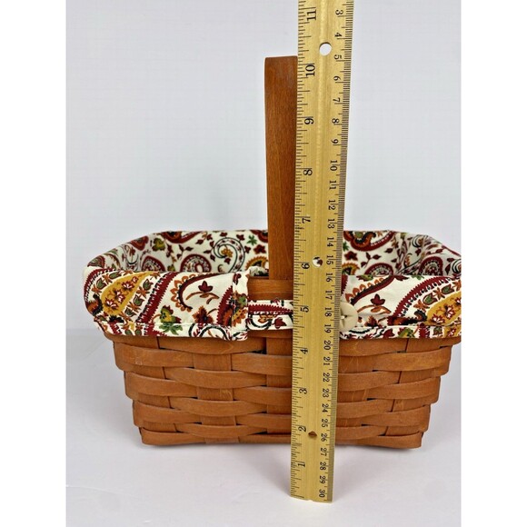 Longaberger Bundle: Halloween Trick or Treat Bag Spring Spice Basket & BB Tie On - Picture 10 of 16